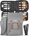 Chef Knife Bag Vintage Backpack | 30+ Pockets for Knives & Kitchen Utensils Tools | Large Pockets for Tablets & Notebooks | Great for Executive Chefs & Culinary Students