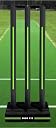 Bodyfit Heavy Duty Premium T-20 Cricket Bat | Lightweight| Full Size| | Hard Plastic Bat| Premium Cricket Wicket Set l 3 Stumps+2 Bails+1 Stand Set, 1 Ball. gallery image