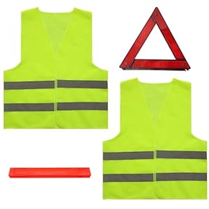 Houkary 3 in1 Triangulos Coche Homo...