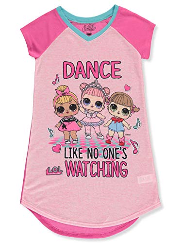 LOL Surprise Big Girls Nightgown - Fuchsia/Multi, 8