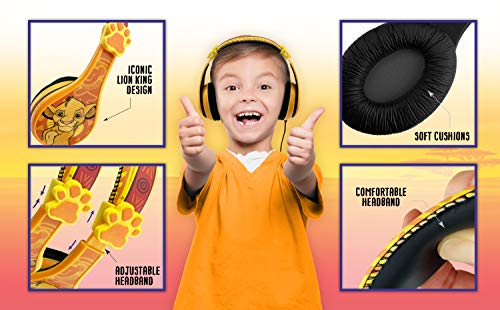 Casque Audio stéréo réglable pour Enfants Roi Lion sans nœuds Jack 3,5 mm Filaire sur Oreille pour Enfant Contrôle du… - Les Beatles, Paul McCartney, John Lennon, RIngo Starr, George Harrison Casque Audio stéréo réglable pour Enfants Roi Lion sans nœuds Jack 3,5 mm Filaire sur Oreille pour Enfant Contrôle du… – Image 4