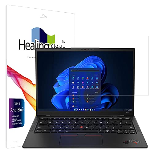Healingshield XLV[tیtB Screen Protector Eye Protection Anti UV Blue Ray Film Compatible with LENOVO ThinkPad X1 Carbon Gen