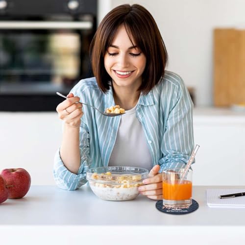 Aperol Spritz Geschenk 12 Stück Inklusive Aperol Strohhalme Glas Aperol Filzuntersetzer Aperol Spritz Accessoires für Frauen Männer Kollegen Freunde Familie