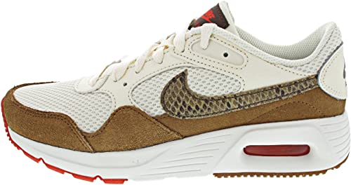 NIKE DX9501-100 Air Max SC SE Sneaker Female Ivoire pâle/Picante Blanc-Summit White EU 36.5
