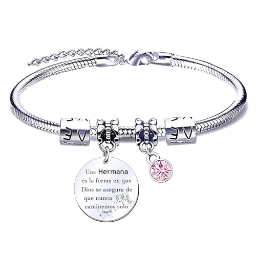 XWXWXW Pulsera para Hermana Regalos Hermana Originales Pulsera Regalo Hermana...