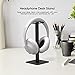 TALK WORKS Headphone Stand Holder-Desktop Headset Stand Organizer and Tabletop Space Saver for Home, Office and Gaming Room - Sleek Design, Easy Assembly and Durable Non-Slip Base,Black