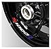 Adesivo Ruota Moto Moto Cerchio Interno Sticker Ruota Riflettente Decalcomania Decorativa Accessori per B-M-W S1000R S 1000 R (Color : A)