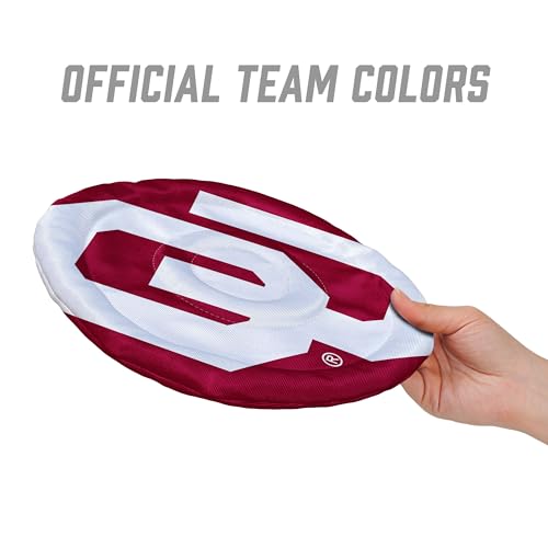 Image of YouTheFan NCAA Oklahoma Sooners Flimzee Bean-Bag Flying Disc