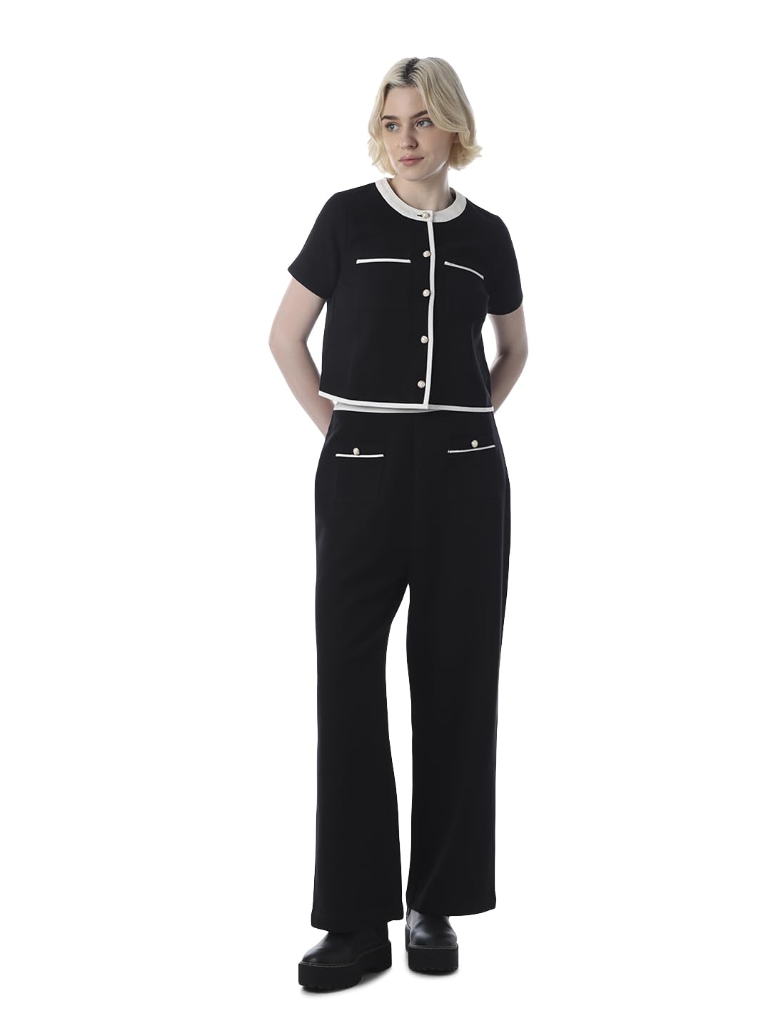 only Women Cotton Blouson Top-picture-38