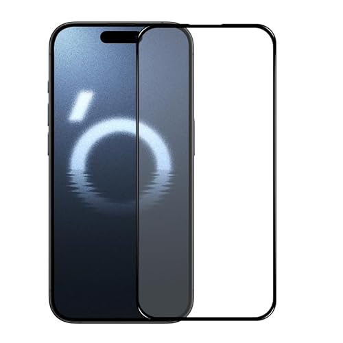 BURAQ 5D Screen Protector For iPhone 16 Pro, Full Coverage, Ultra HD 9H Tempered Glass, Easy Installation Screen Protector For iPhone 16 Pro