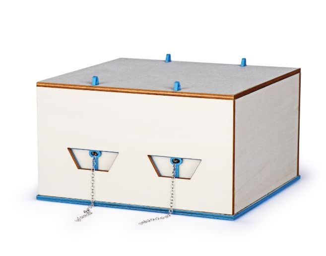 Boite de transport en bois CONRAD caisse de stockage outillage coffre bois pour véhicule utilitaire