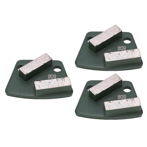 Amoladora de hormigón equipada con zapatos de pulido de diamante WALFRONT