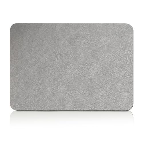 TTSTOIEE Alfombra de diatomita para baño 40 x 60 cm, Alfombrilla de diatomita Secado rápido y excelente Capacidad de absorción Gris