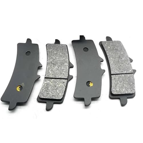 Motorrad Bremsbeläge Motorrad-Scheibenbremsbeläge Für Suzuki GSX-S1000 GSX-S 1000ABS GSX-S1000AM0 Ersatz Für Vordere Und Hintere Bremsbeläge Aus Metall Scheibenbremsbelag Satz(2 Bremsbeläge vorne)