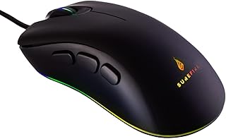 SureFire Condor Claw Gaming 8-Button I gaming mouse I RGB-lighting I PC mouse 6400 DPI I 8 programmable buttons I USB 3.2 GEN 1 and USB 2.0 I Windows, Mac & consoles I powered by Verbatim