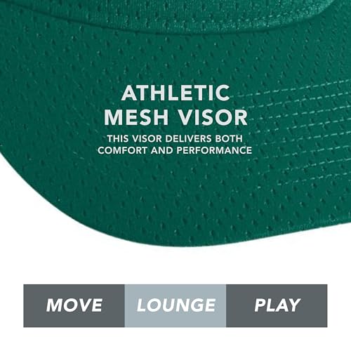 Image of Augusta Sportswear Women's Athletic Mesh Visor - Stylish Sun Hat for Golf, Running, and Outdoor Activities