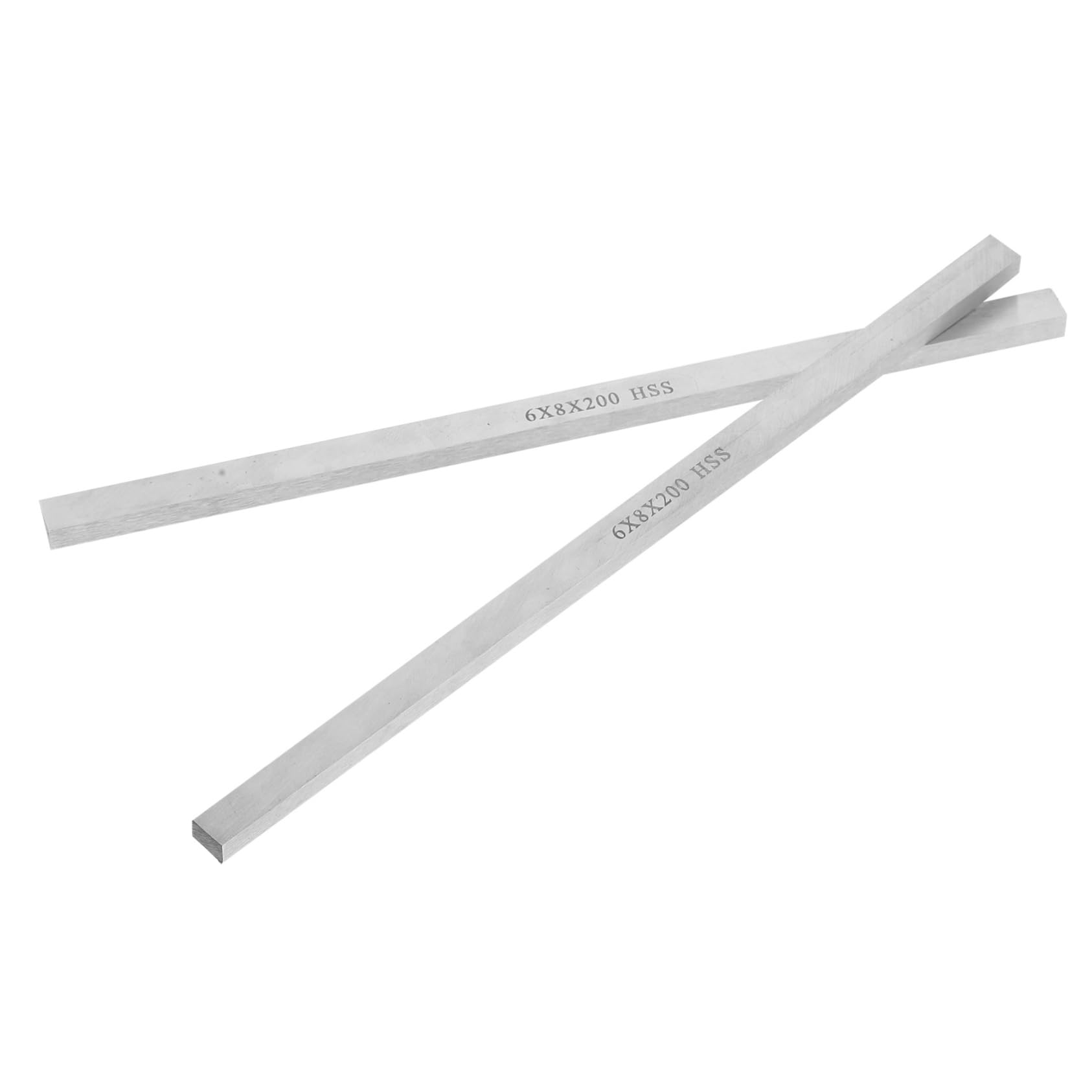 AUTSUPPL 2Pcs Flat Bar Making Steel for Hobbyists and Professionals Durable Precision Crafting Tool for Building Compact for Versatile Cutting and Tasks
