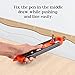 Miecaoy Precise Contour Gauge Scribe-Tool Woodworking - With Lock For Pencil, Profile Scribing Ruler,Upgrade Measuring Scriber Tools, Ultimate Scribing Tool Suitable (1 Pack)