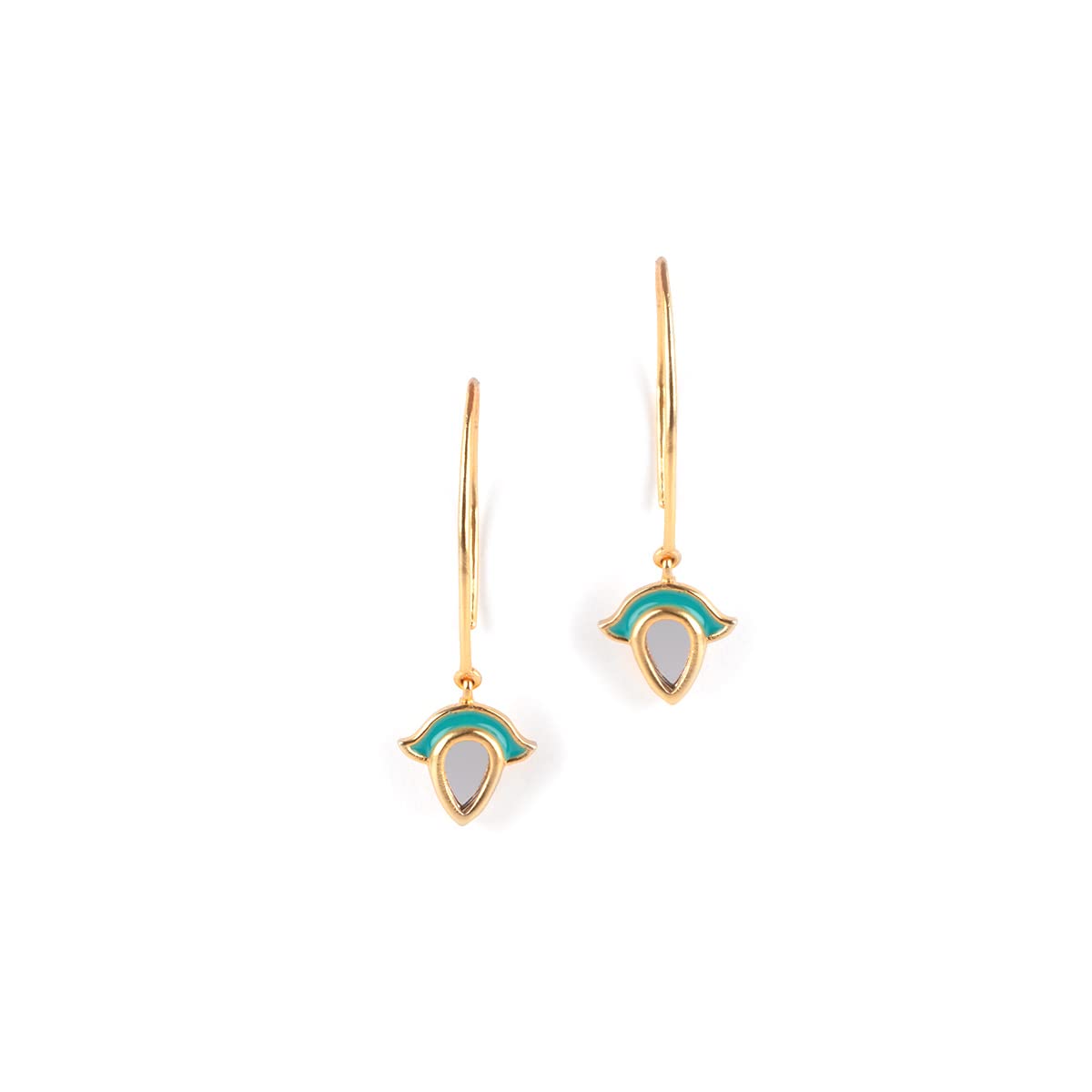 Shaya By Caratlane Laung Gawacha Earrings In Gold Plated Brass For Women (B09XFTR1V6) Amazon Price History, Amazon Price Tracker
