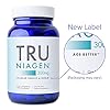 NAD-Supplement-More-Efficient-Than-NMN-Nicotinamide-Riboside-for-Energy-Metabolism-Vitality-Muscle-Health-Healthy-Aging-Cellular-Repair-Patented-Formula-90ct-300mg-3-Months-1-Bottle TRU NIAGEN - Patented Nicotinamide Riboside NAD+ Supplement. NR Supports Cellular Energy Metabolism & Repair, Vitality, Healthy Aging of Heart, Brain & Muscle - 90 Servings / 90 Capsules