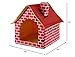 gomaomi Portable Brick Pet Dog House Cat Bed Designed for Small Dogs and Cats