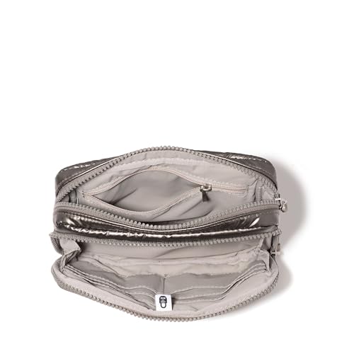 Image of Baggallini Modern Belt Bag 5x8 Travel Fanny Pack Sling Bag Waistpack w /RFID Card Holder Water-resistant Crossbody Bag