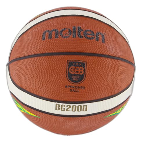Bola de Basquete Molten BG2000 T7BR CBB Oficial Basketball FIBA Approved