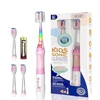 Amazon.co.jp: 子供用音波電動歯ブラシ 24,000回/分 2分タイマー