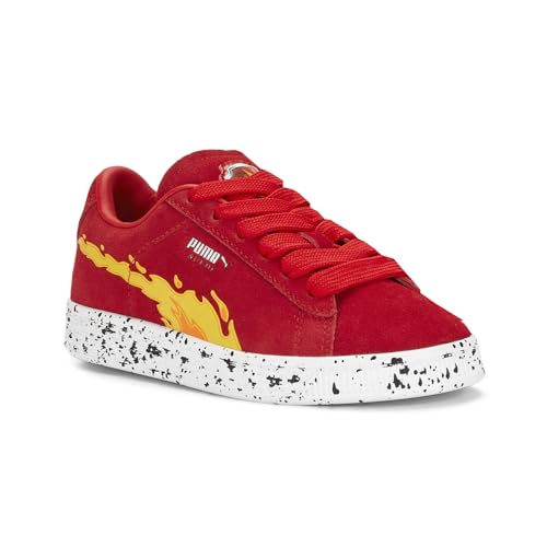 PUMA Kids Boys Patrol X Suede Lace Up Sneakers Shoes Casual - Red2