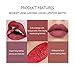 6Pcs Matte Liquid Lipstick Makeup Set, Matte liquid Long-Lasting Wear Non-Stick Cup Not Fade Waterproof Lip Gloss (Set A)