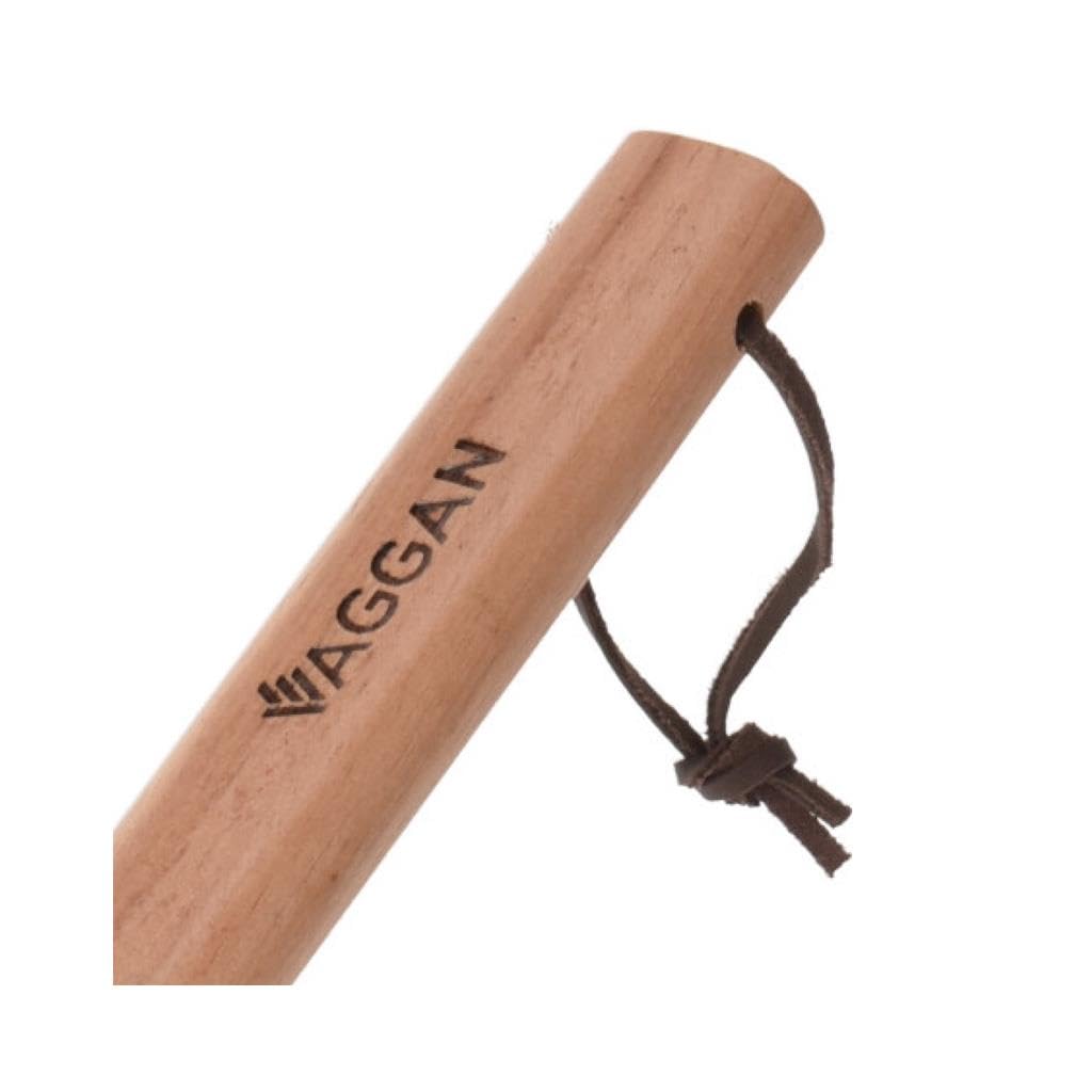 Via Gardenia Barbekü Çatal Ahşap Sap Paslanmaz Çelik 38Cm