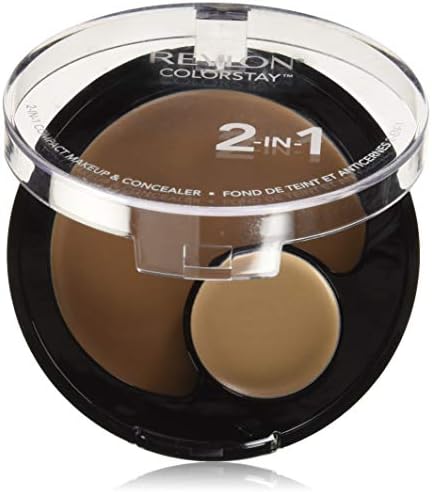 Revlon ColorStay 2-in-1 Compact Makeup & Concealer, Sand Beige