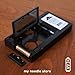 Original Factory Sealed My Needle Store Cassette Adapter for Camcorders SVHS VHS-C to VHS – Ideal for VCR Player, VHS Tapes, Video Cassette Player and VHS to Digital Converting.