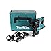Produktbild Makita DHR 280 T4J 2 x 18 V 36 V Li-Ion Akku Bohrhammer Brushless 28 mm für SDS-PLUS im Makpac + 4 x 5,0 Ah Akku - ohne Ladegerät