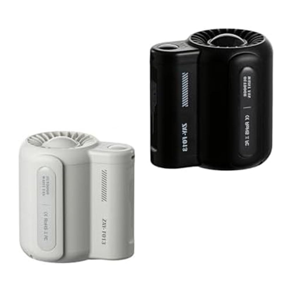 CTRLZS Portable Waist Mounted Cool Fan for Outdoor Sports Summer Wearable Fan Under Shirt,Small Fan Personal Fan with Clip A