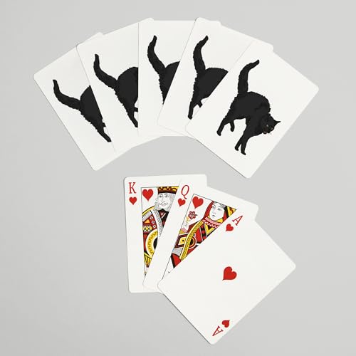 Lantern Press Black Cat, Baraja de 52 Cartas Poker miniatura 7