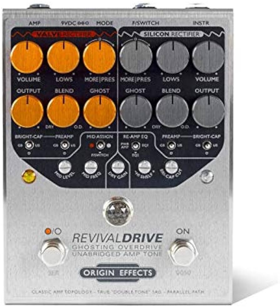 Amazon | ORIGIN EFFECTS Revival DRIVE CUSTOM ペダルエフェクター