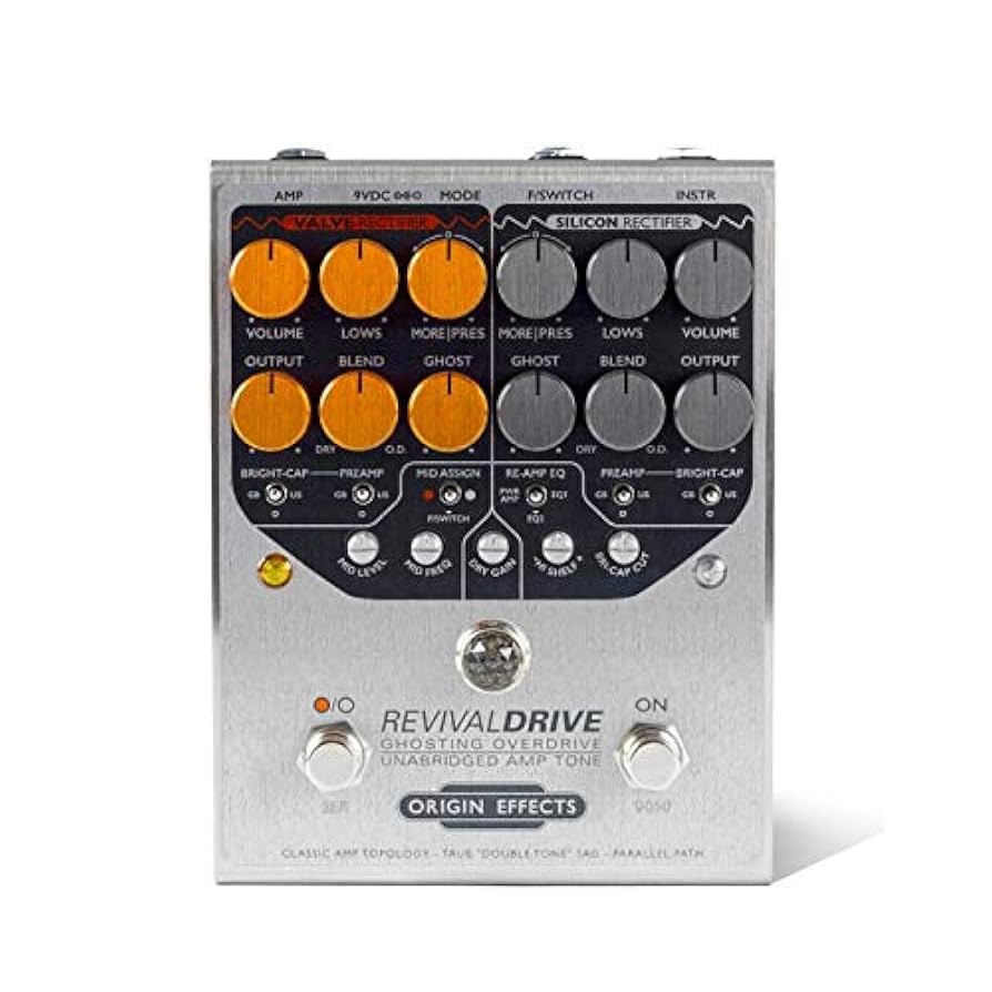 ギター REVIVAL DRIVE CUSTOM RevivalDRIVE Custom (B-Stock) – Origin Effects
