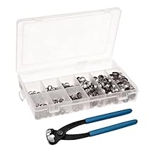 Oetiker Stepless Ear Clamp 7/8\ Noml Size, 10mm Inner Width, 7mm... Oetiker Stepless Ear Clamp 7/8\ Noml Size, 10mm Inner Width, 7mm...