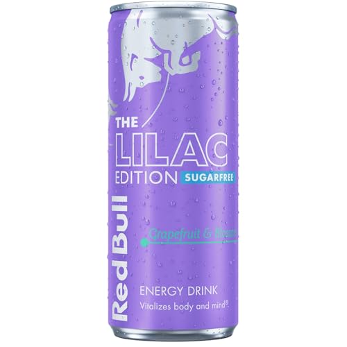 Red Bull Energy Drink Lilac Edition Sugar Free, 250ml