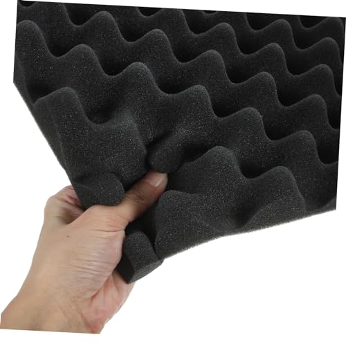 12pcs Paneles Absorbentes de Sonido Autoadhesivos Aislantes Acústicos Ignífugos para Estudio en Casa y Oficina Reducción de Ruido miniatura 5