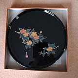 会津塗 お盆(本金磨き蒔絵)