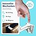 Upgraded Invisible Baby Proofing Cabinet Latch Locks (10 Pack) - No Drilling or Tools Required for Installation, Works with Most Cabinets and Drawers, Works with Countertop Overhangs, Highly Secure