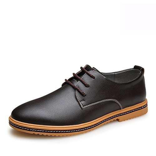 Chaussures en cuir microfibres hommes finis les pieds douloureux au printemps