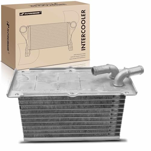 A-Premium Turbocharger Intercooler Compatible with Audi A3 2009-2013, S3 2009-2012 & Volkswagen Jetta 2010-2016, Beetle 2012-2016, Golf GTI 2010-2013, Charge Air Cooler