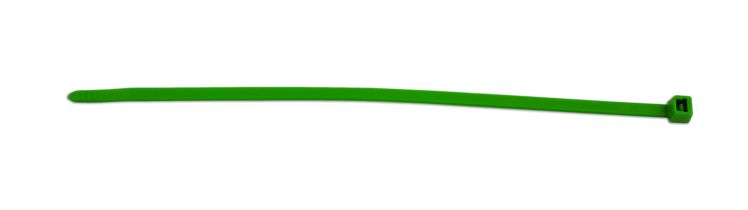 CONNECT 30339 Green Cable Tie 200mm x 4.8mm 100 Pcs UV Resistant Nylon 66 UL