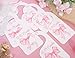 Bow Nursery Closet Dividers - Bow Baby Shower,Girl Closet Dividers,Baby Girl Closet Organizer with Bow,Newborn to 24 Months for Home Nursery (Pink)