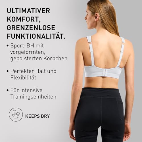 Odlo Padded High Sport BH für Damen - High Support für Fitness – Ansicht 2