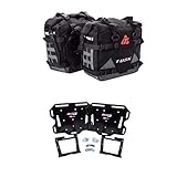 Tusk PILOT Heavy Duty Dual Sport Adventure Saddlebags with Tusk Soft Luggage Mount