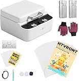 HTVRONT Phone Case Heat Press Machine(Compatible with iPhone & Android)+20 Pack 3D Sublimation Film